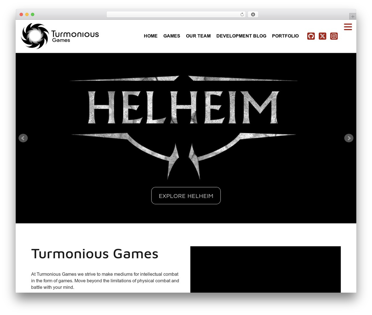 CPP WordPress gaming theme - turmoniousgames.com