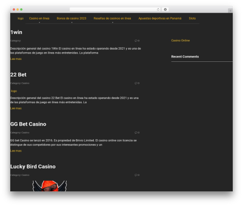 Expert review WordPress plugin - onlinecasinopanama.com