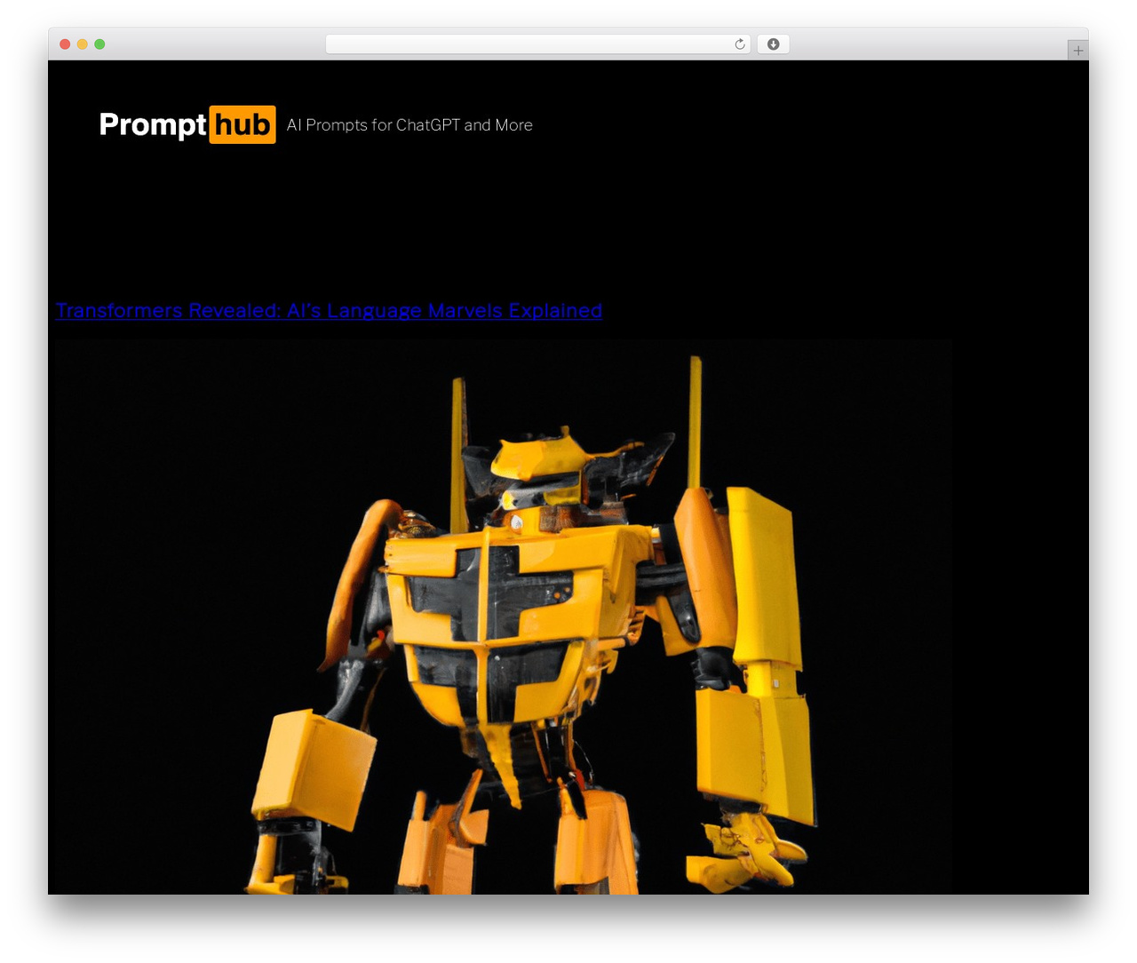 Spearhead WordPress theme - prompthub.com Spearhead WordPress theme - prompthub.com