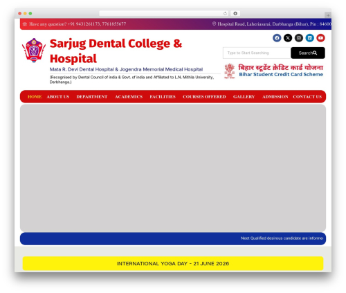 Thinkrank WordPress plugin - sdch.org.in
