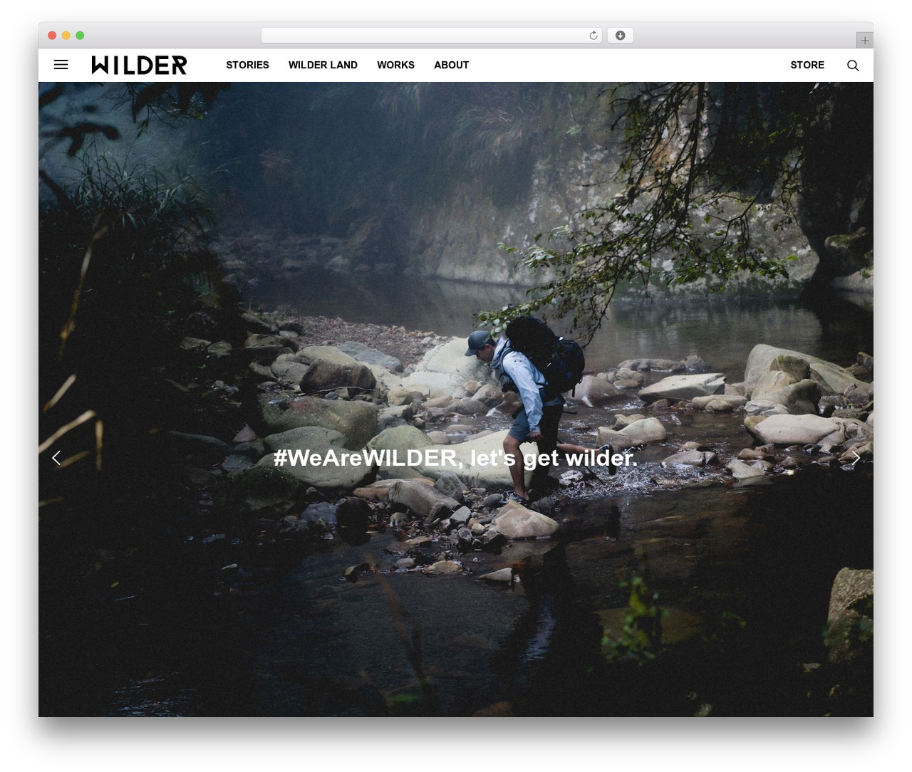 Authentic WP theme - wilder.com.tw