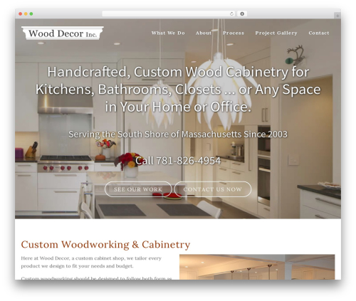 Epik WordPress theme - wooddecorinc.com