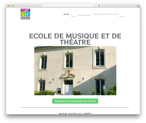 Solfeggio WordPress theme - grandchampmusique.fr