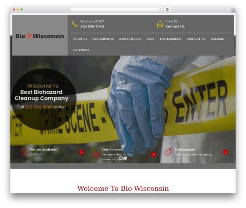 Theme WordPress Cleanco - biowisconsin.com