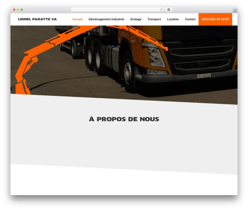 WordPress theme Hello Elementor - lionel-paratte.ch