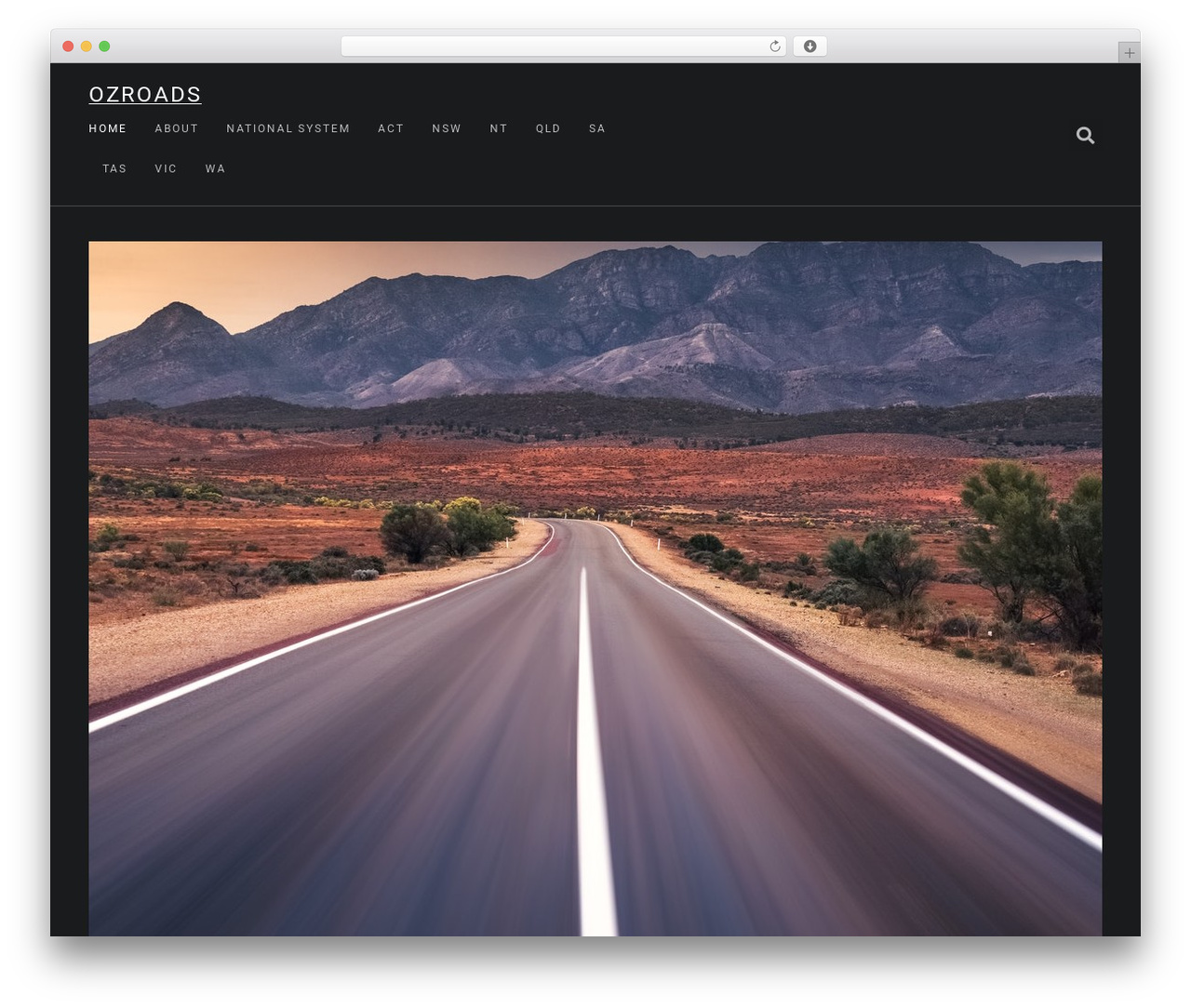 WordPress theme Neve - ozroads.net.au