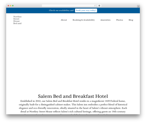 WP theme Air Theme - northeystreethouse.com