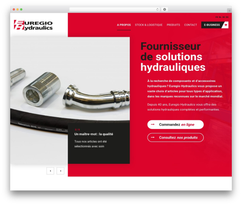 WP theme Euregio - www.euregiohydraulics.be