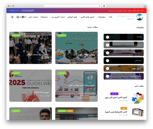 Disto best WordPress theme - iranianems.ir