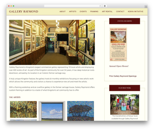 Genesis extender WordPress plugin - galleryraymond.com