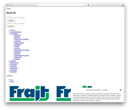 Themesky WordPress plugin - frajt.cz