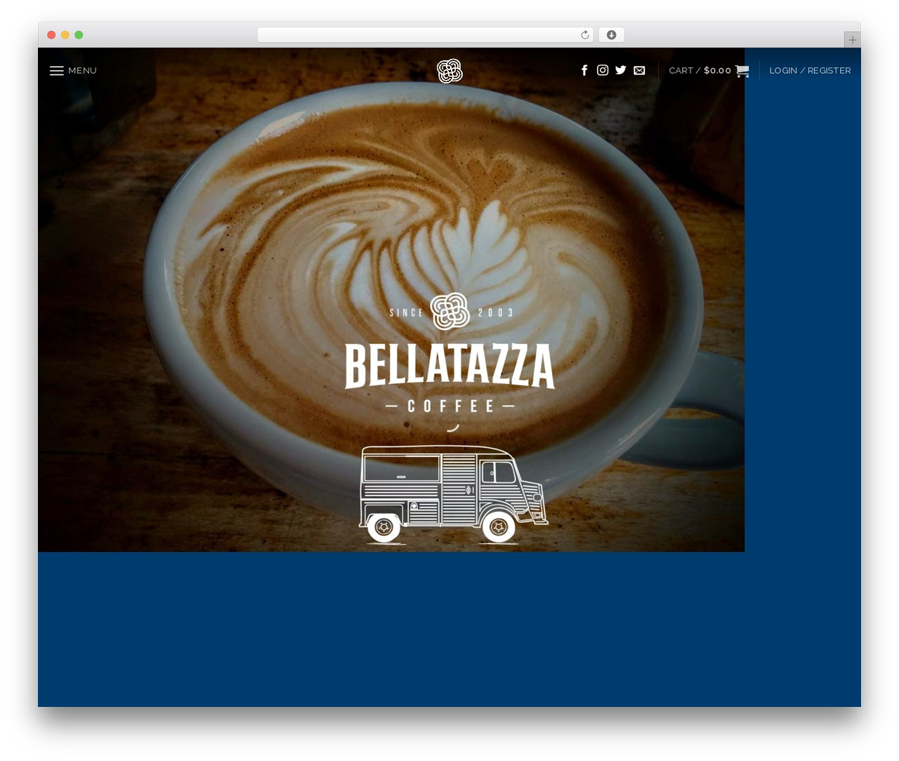 WordPress website theme Bellatazza21 - bellatazza.com