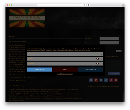 WP Discord (wp-discord) free WordPress plugin - jah-warriors.com