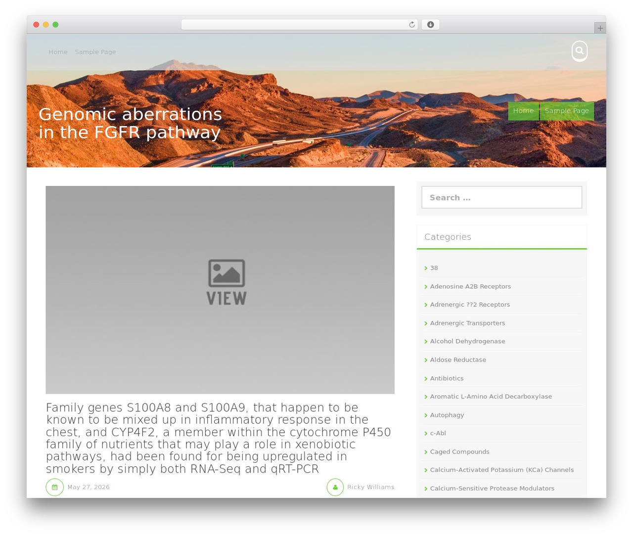 Aldehyde theme WordPress - fgfr-inhibitors.com