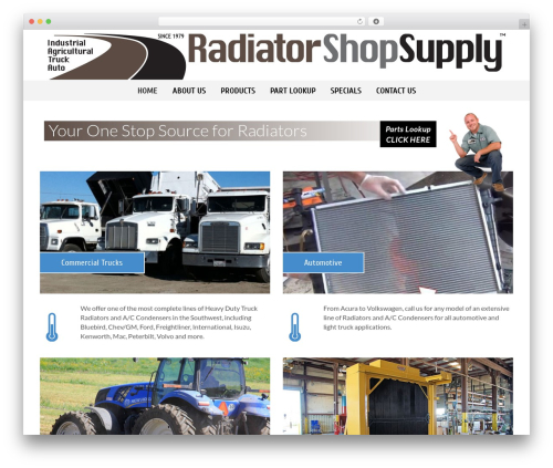 Bootstrap Basic WordPress theme design - radiatorsupplyco.com Bootstrap Basic WordPress theme design - radiatorsupplyco.com