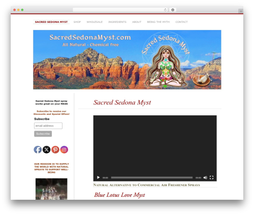 Chateau - WordPress.com theme WordPress - sacredsedonamyst.com