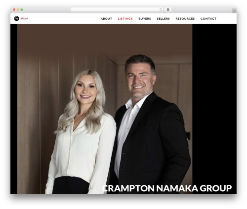 Corpus WordPress theme - cramptonnamakagroup.com