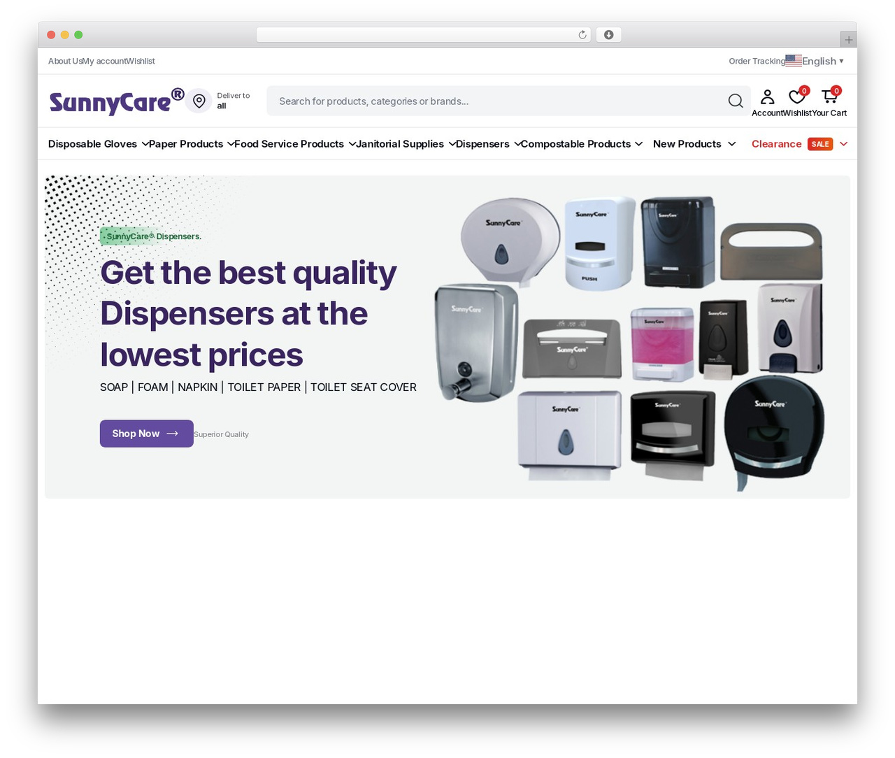 Grogin WordPress theme - sunnycarepaper.com