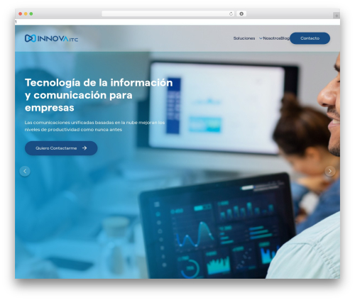 Malcolm WordPress theme - innova-itc.com