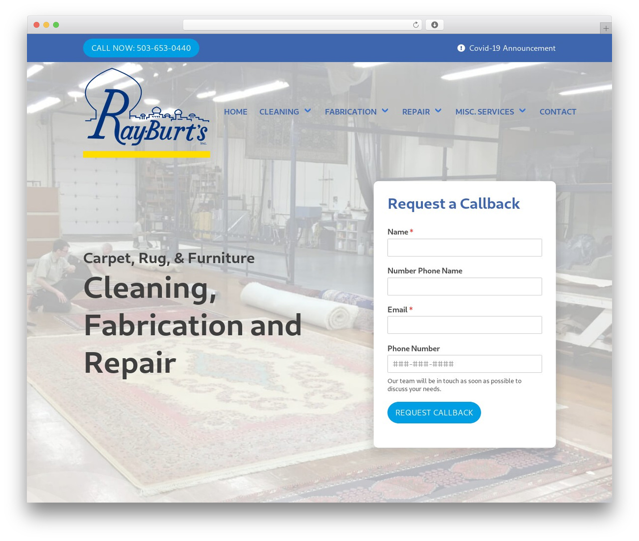 rayburts WordPress theme - rayburts.com
