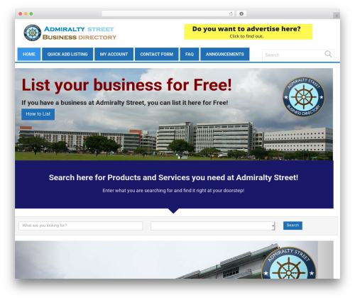 Wlt_builder WordPress plugin - admiraltystreet.com