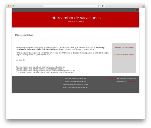 Authorizer (authorizer) free WordPress plugin - intercambio.unizar.es