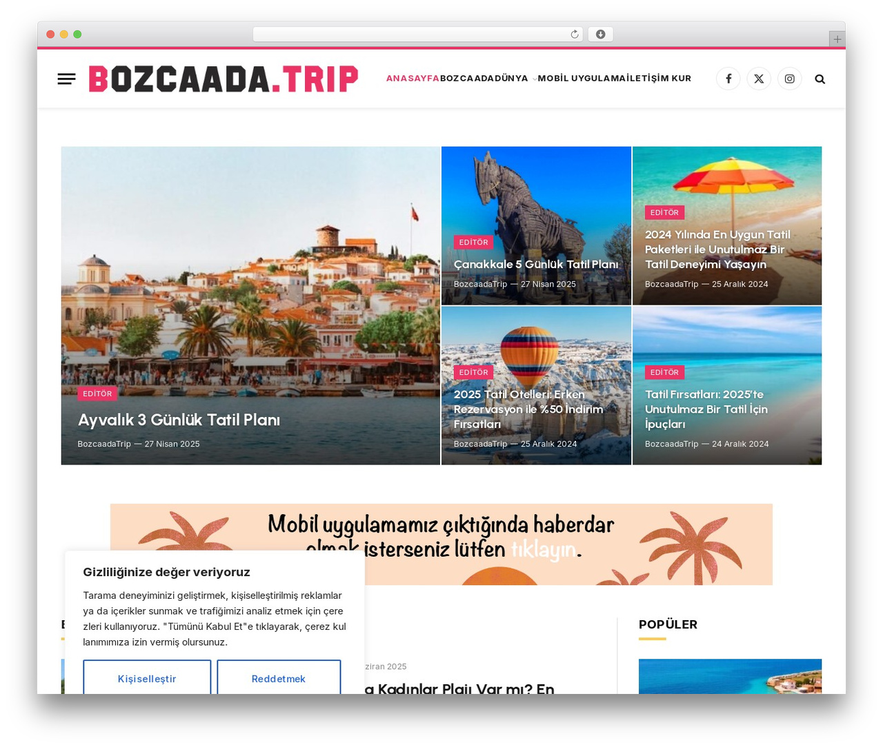 Best WordPress theme SmartMag - bozcaadatrip.com