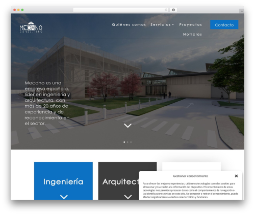 Best WordPress theme Divi - mecano-ingenieria.com