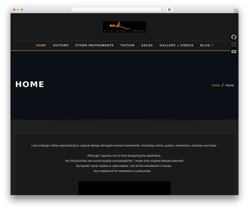 Designexo theme WordPress - murraykuun.com