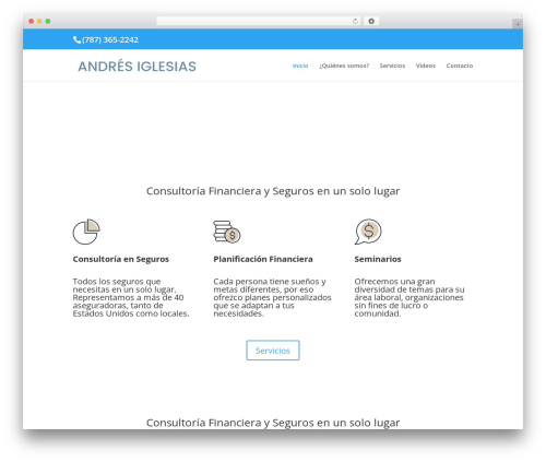 Divi whatsapp chat WordPress plugin - andresiglesiaspr.com
