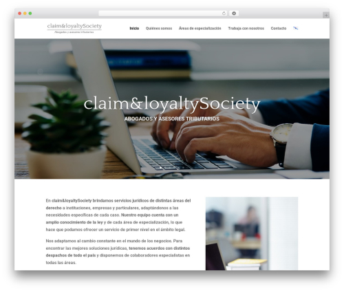 Divi WordPress theme - claimloyaltysociety.com
