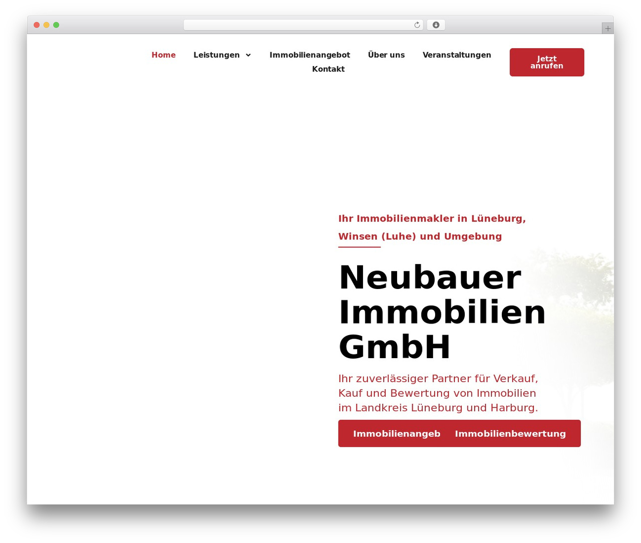Hello Elementor WordPress theme - neubauerimmobilien.de