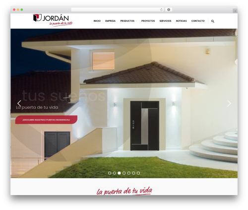 NODE best WordPress theme - puertasjordan.com