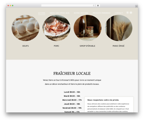 the7dtchild WordPress theme - fermesrudbeckie.com