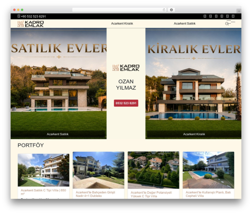 WordPress theme bootScore 5 - kadroemlak.com