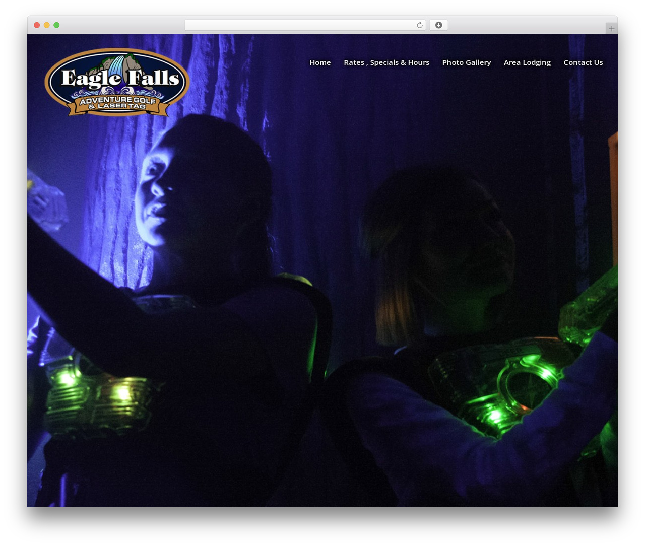 WordPress theme Divi - eaglefallsadventuregolf.com