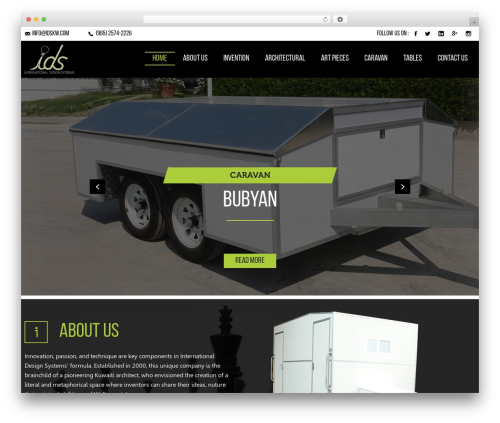 WordPress theme IDS - idskw.com