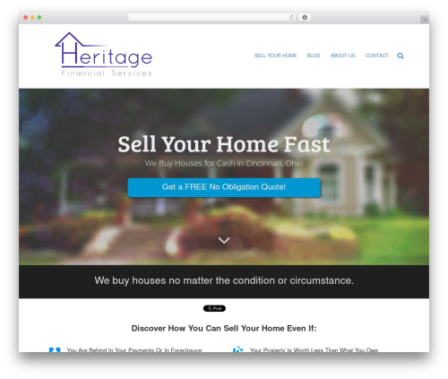 Insite plugins WordPress plugin - webuyhousesincincinnati.com