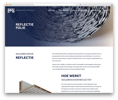 BohnennWebdesign premium WordPress theme - reflectie-folie.com