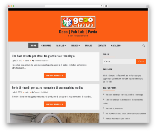 Construction Light theme WordPress - fablabpavia.it