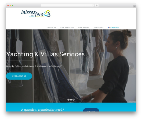 GoWash WordPress theme - laissezlesfers.com