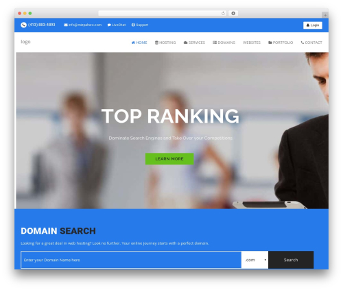 Hoststar WordPress theme - mizpahws.com