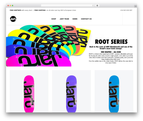 Uncode privacy WordPress plugin - jartskateboards.com