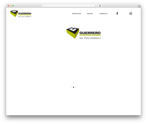 WordPress theme haus - guerreroconstrucciones.com