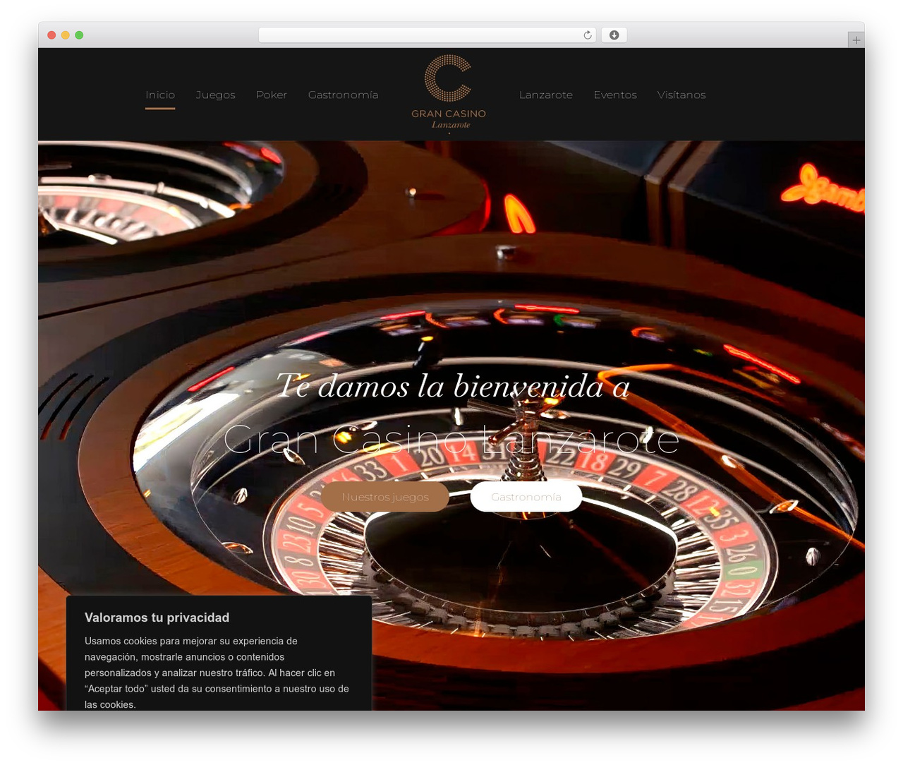 Hello Elementor WordPress website theme - grancasinolanzarote.com
