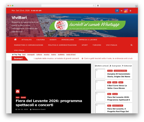 Newsup Pro WordPress news theme - vivibari.com