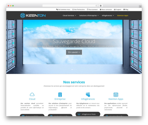 Theme WordPress Divi - keenton.com