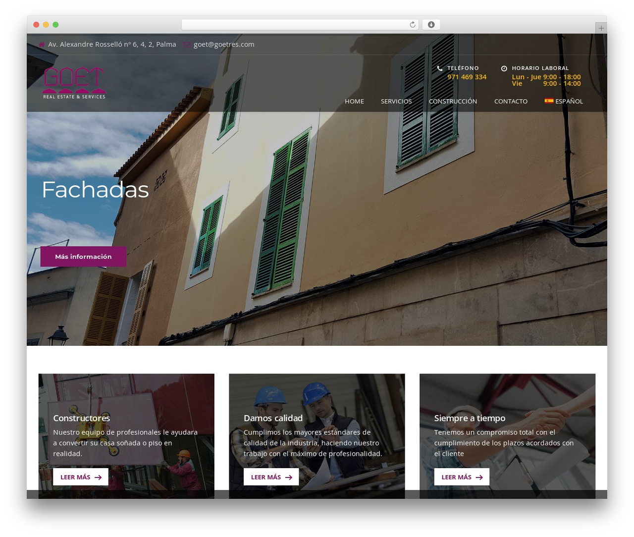 WordPress theme BuilderPress - goetres.com WordPress theme BuilderPress - goetres.com
