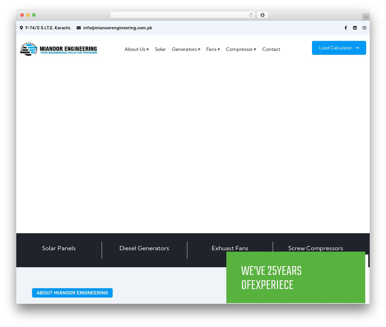 WordPress theme Zingbox - mianoorengineering.com.pk