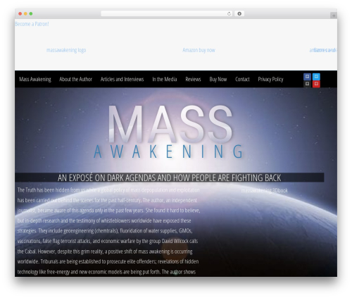 Berlin theme WordPress - massawakening.org